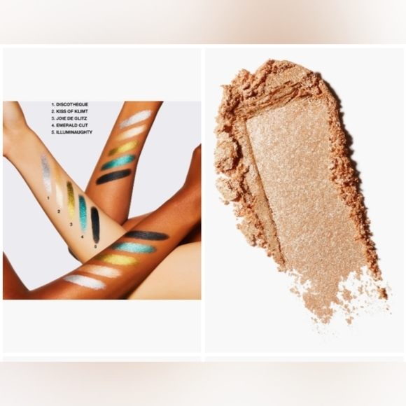 MAC🥳Host Pick🥳 Dazzleshadow 'KISS OF KLIMT' Extreme Pressed Powder - Picture 2 of 5